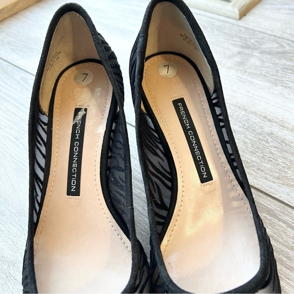 French Connection Women's Kornelia Lace Heels - Picture 4 of 14